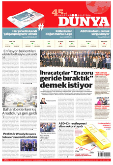 DÜNYA 12 Nisan 2025 gazete manşeti