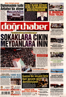DOĞRU HABER 12 Nisan 2025 gazete manşeti