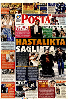 POSTA 14 Nisan 2025 gazete manşeti