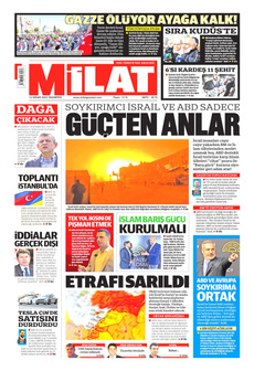 MİLAT 14 Nisan 2025 gazete manşeti