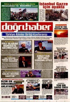 DOĞRU HABER 14 Nisan 2025 gazete manşeti