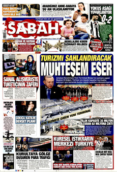 SABAH 13 Nisan 2025 gazete manşeti