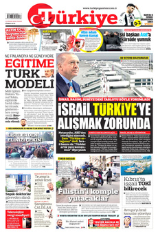 TÜRKİYE GAZETESİ 13 Nisan 2025 gazete manşeti