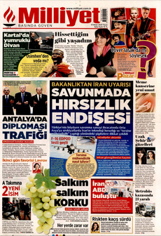 MİLLİYET 13 Nisan 2025 gazete manşeti