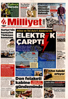 MİLLİYET 15 Nisan 2025 gazete manşeti