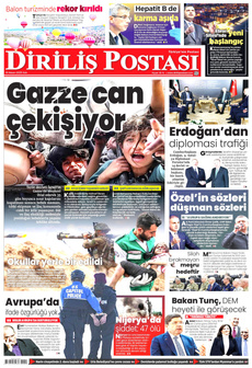 DİRİLİŞ POSTASI 15 Nisan 2025 gazete manşeti
