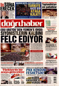 DOĞRU HABER 15 Nisan 2025 gazete manşeti