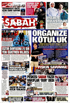 SABAH 16 Nisan 2025 gazete manşeti