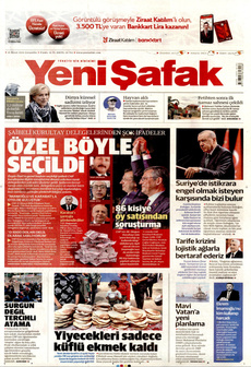 YENİ ŞAFAK 16 Nisan 2025 gazete manşeti