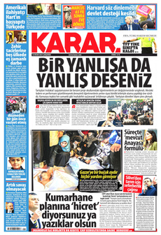 KARAR 16 Nisan 2025 gazete manşeti