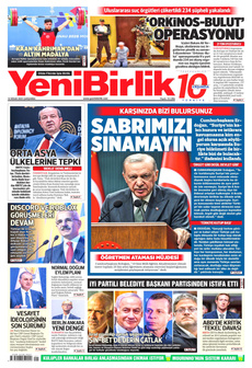 YENİBİRLİK 16 Nisan 2025 gazete manşeti