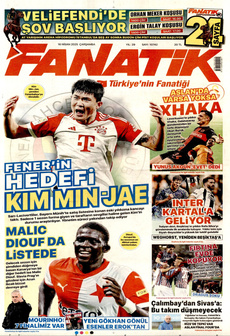 FANATİK 16 Nisan 2025 gazete manşeti