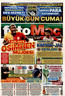 FOTOMAÇ 16 Nisan 2025 gazete manşeti