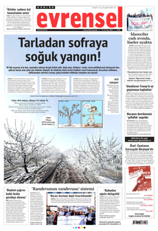 EVRENSEL 16 Nisan 2025 gazete manşeti