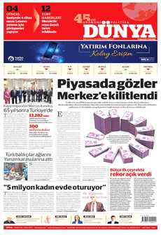 DÜNYA 16 Nisan 2025 gazete manşeti