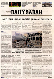DAİLY SABAH 16 Nisan 2025 gazete manşeti