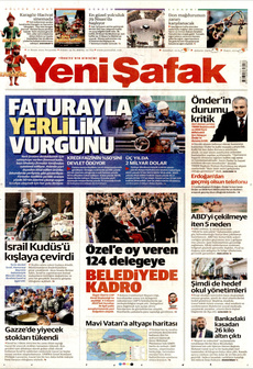 YENİ ŞAFAK 17 Nisan 2025 gazete manşeti