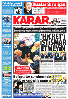 KARAR 17 Nisan 2025 gazete manşeti