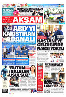 AKŞAM 17 Nisan 2025 gazete manşeti