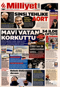 MİLLİYET 17 Nisan 2025 gazete manşeti
