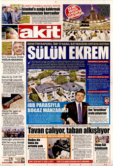YENİ AKİT 17 Nisan 2025 gazete manşeti