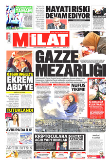MİLAT 17 Nisan 2025 gazete manşeti
