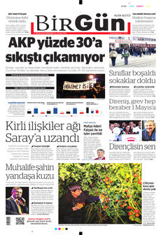 BİRGÜN 17 Nisan 2025 gazete manşeti