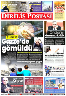 DİRİLİŞ POSTASI 17 Nisan 2025 gazete manşeti