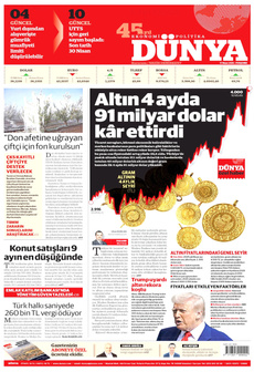 DÜNYA 17 Nisan 2025 gazete manşeti
