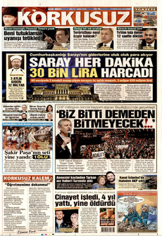 KORKUSUZ 17 Nisan 2025 gazete manşeti