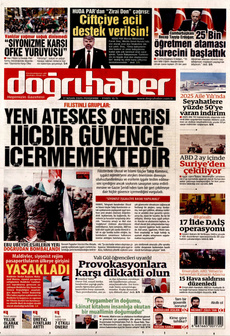 DOĞRU HABER 17 Nisan 2025 gazete manşeti