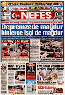 NEFES 17 Nisan 2025 gazete manşeti