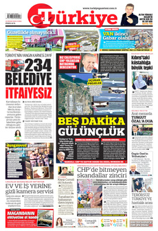 TÜRKİYE GAZETESİ 18 Nisan 2025 gazete manşeti