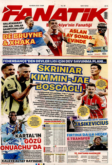 FANATİK 18 Nisan 2025 gazete manşeti