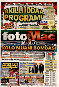 FOTOMAÇ 18 Nisan 2025 gazete manşeti