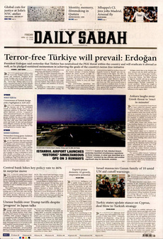 DAİLY SABAH 18 Nisan 2025 gazete manşeti