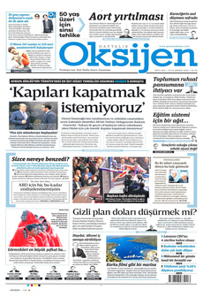 OKSİJEN 18 Nisan 2025 gazete manşeti