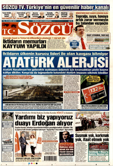 SÖZCÜ 19 Nisan 2025 gazete manşeti