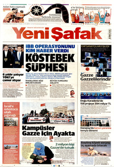 YENİ ŞAFAK 19 Nisan 2025 gazete manşeti