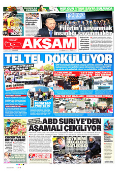 AKŞAM 19 Nisan 2025 gazete manşeti