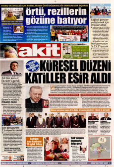 YENİ AKİT 19 Nisan 2025 gazete manşeti