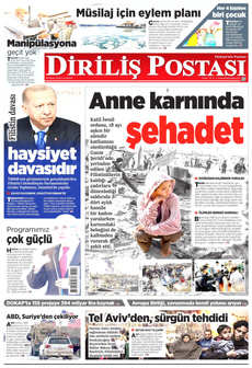 DİRİLİŞ POSTASI 19 Nisan 2025 gazete manşeti
