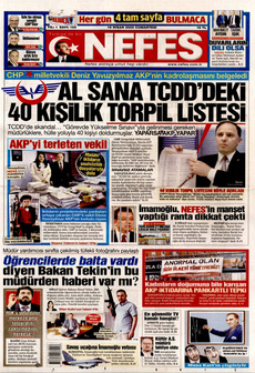 NEFES 19 Nisan 2025 gazete manşeti