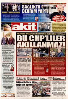 YENİ AKİT 20 Nisan 2025 gazete manşeti