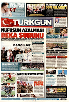 TÜRKGÜN 20 Nisan 2025 gazete manşeti