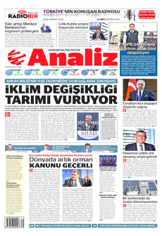 ANALİZ 20 Nisan 2025 gazete manşeti