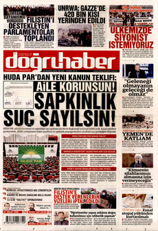 DOĞRU HABER 20 Nisan 2025 gazete manşeti