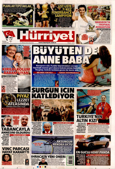 HÜRRİYET 21 Nisan 2025 gazete manşeti