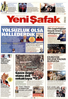 YENİ ŞAFAK 21 Nisan 2025 gazete manşeti