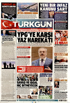 TÜRKGÜN 21 Nisan 2025 gazete manşeti